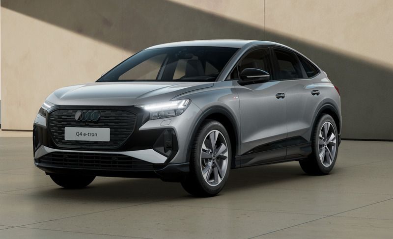 Gråmetal Brugt 2025 Audi Q4 Sportback e-tron Advanced SUV | 469.900 kr. - Billede 1/4