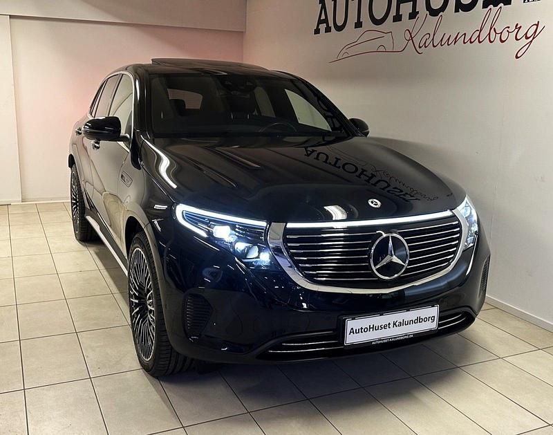 Brugt Mercedes EQC400 300 kW (408 HK) 2021 Sortmetal SUV