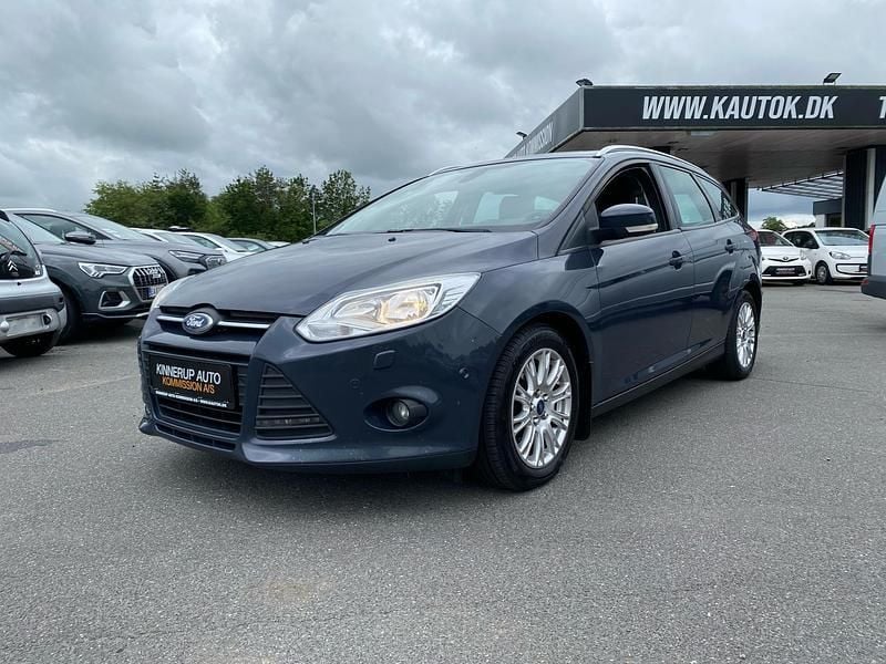 Mørk blå Brugt 2013 Ford Focus Trend Stationcar | 34.900 kr. (Fair pris) - Billede 1/4