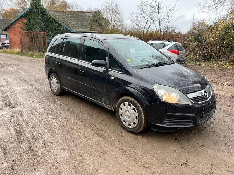 Brugt Opel Zafira Enjoy 140 HK (102 kW) 2008 Sort MPV
