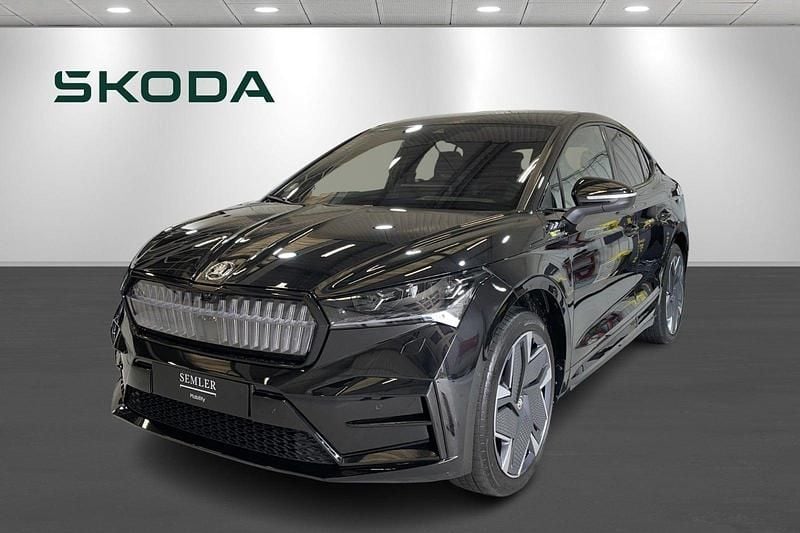 Sort Brugt 2024 Skoda Enyaq iV RS SUV | 419.900 kr. (Fair pris) - Billede 1/4