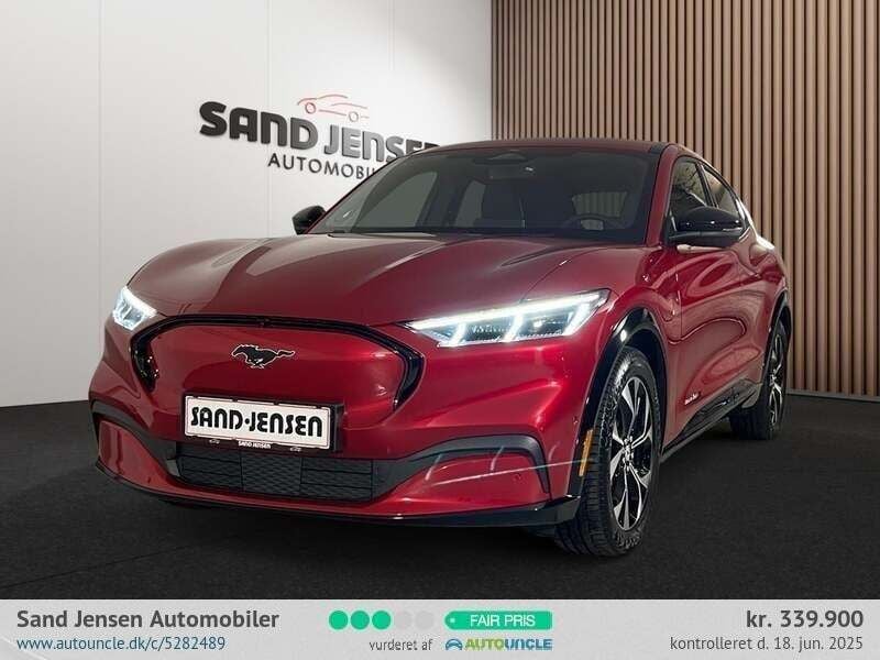 Rødmetal Brugt 2024 Ford Mustang Mach-E Extended Range SUV | 339.900 kr. (Fair pris) - Billede 1/4