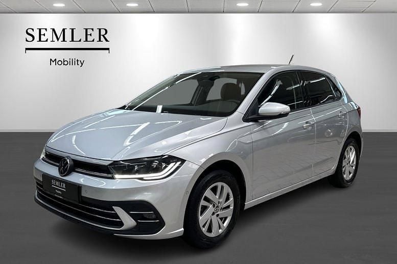 Sølvmetal Brugt 2022 VW Polo Style Hatchback | 214.900 kr. (Fair pris) - Billede 1/4