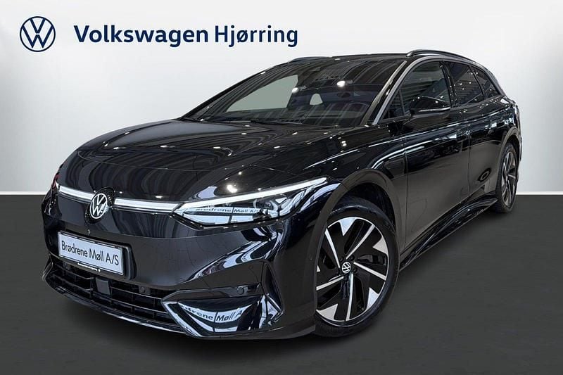 Brugt VW ID.7 Style 210 kW (286 HK) 2024 Sortmetal Stationcar