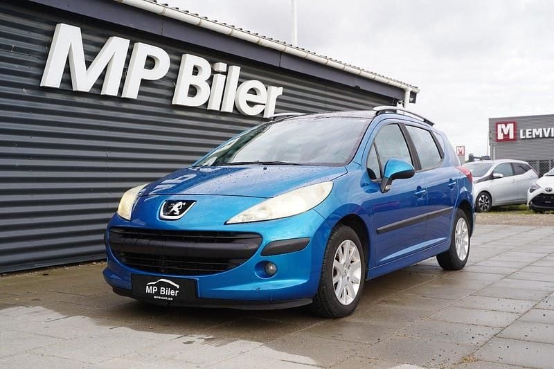 Blå Brugt 2008 Peugeot 207 Comfort plus Stationcar | 9.900 kr. (God pris) - Billede 1/4