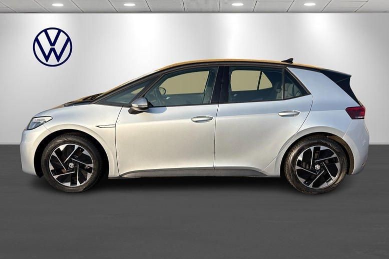 Brugt VW ID.3 Pure 110 kW (150 HK) 2021 Sølvmetal Hatchback