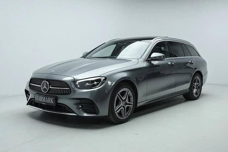 Grå Brugt 2022 Mercedes E300 AMG line Stationcar | 479.900 kr. (Super pris) - Billede 1/3