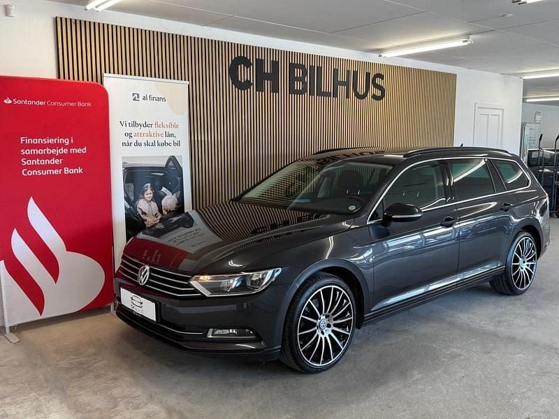 Gråmetal Brugt 2017 VW Passat Comfortline Premium Stationcar | 169.500 kr. (Fair pris) - Billede 1/4