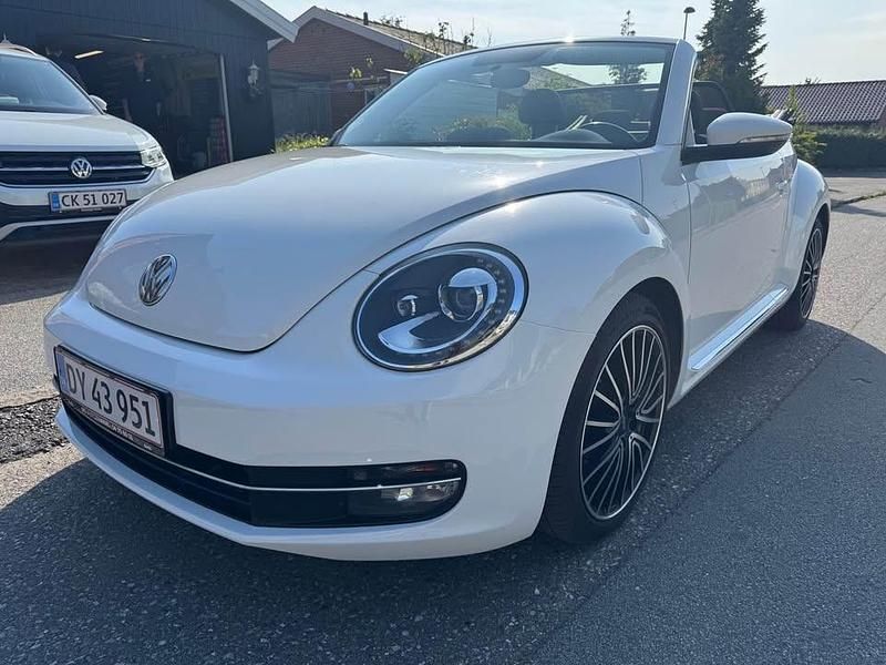 Brugt VW Beetle Cabriolet 105 HK (77 kW) 2013 Hvid Cabriolet