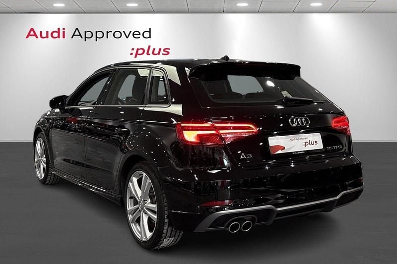 Brugt Audi A3 Sportback Sport 150 HK (110 kW) 2019 Sort Hatchback