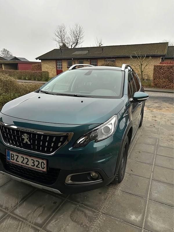 Grøn Brugt 2018 Peugeot 2008 SUV | 83.500 kr. (God pris) - Billede 1/4