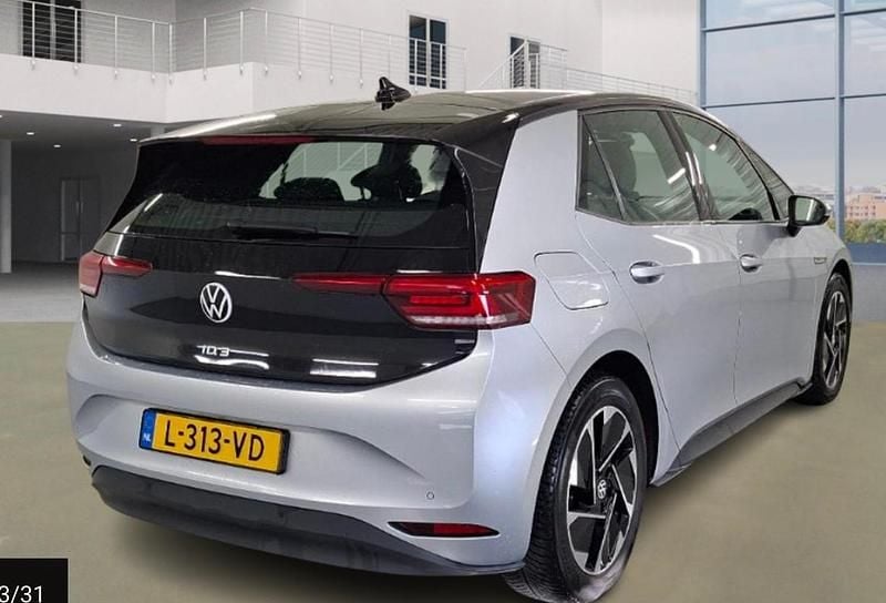 Brugt VW ID.3 Life 150 kW (204 HK) 2020 Sølvmetal Hatchback