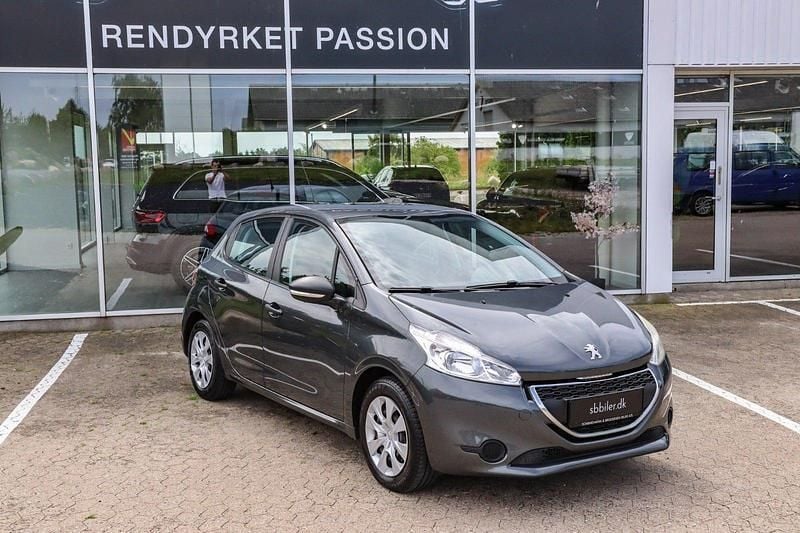 Gråmetal Brugt 2013 Peugeot 208 Active Hatchback | 34.500 kr. (God pris) - Billede 1/4
