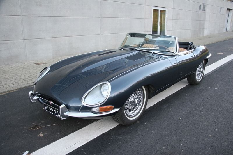 Brugt Jaguar E-Type S 265 HK (194 kW) 1966 Blå