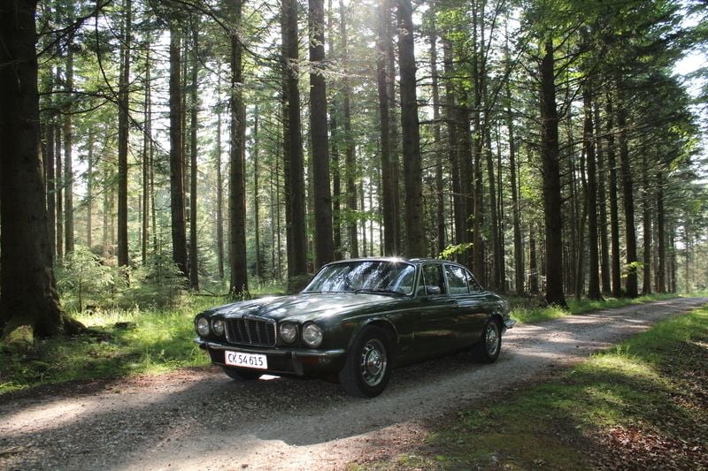 Grøn Brugt 1971 Jaguar XJ6 Sedan | 65.000 kr. - Billede 1/4