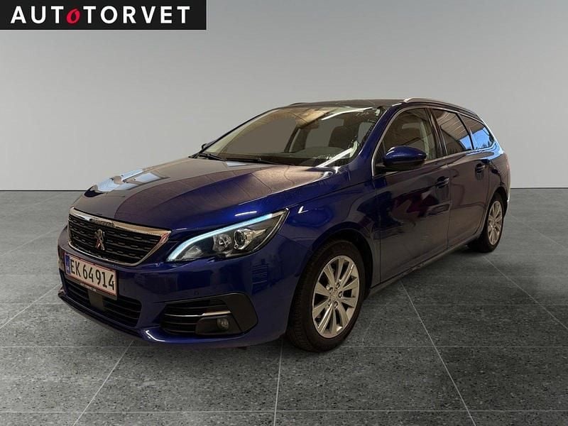 Mørkblåmetal Brugt 2020 Peugeot 308 Allure Sky Stationcar | 82.700 kr. (Fair pris) - Billede 1/4