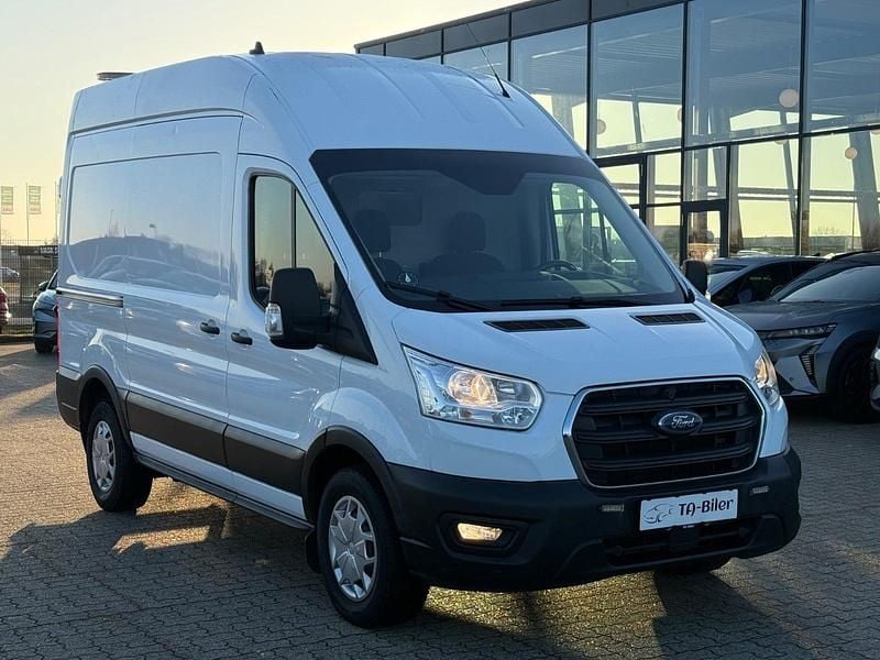 Hvid Brugt 2020 Ford Transit Trend | 124.900 kr. - Billede 1/4