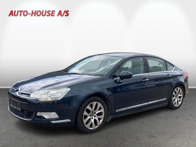 Blåmetal Brugt 2009 Citroën C5 Exclusive Sedan | 19.500 kr. - Billede 1/4