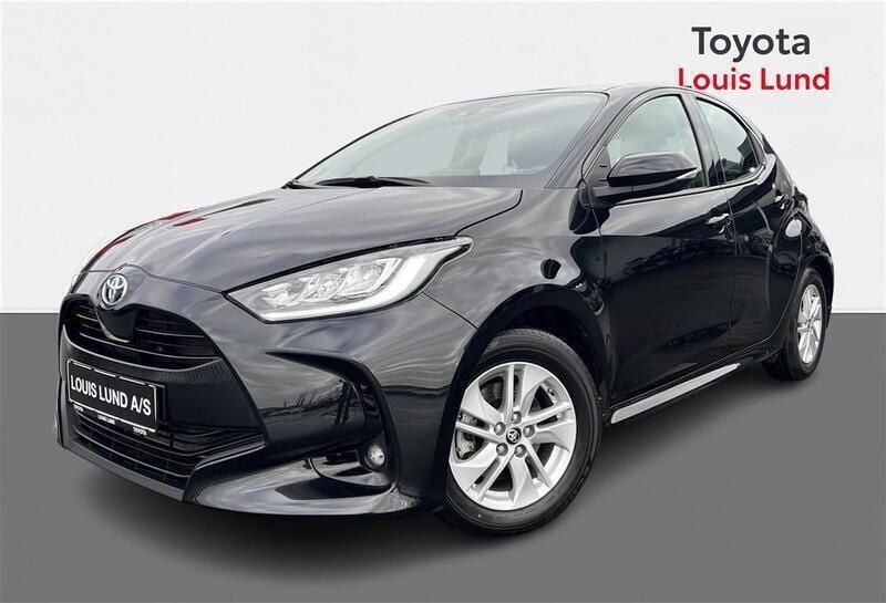 209 night sky black Brugt 2022 Toyota Yaris Hybrid Active Hatchback | 239.900 kr. (Dyr) - Billede 1/2