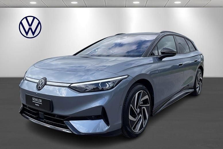 Lysblåmetal Brugt 2024 VW ID.7 Style Sedan | 459.900 kr. - Billede 1/4