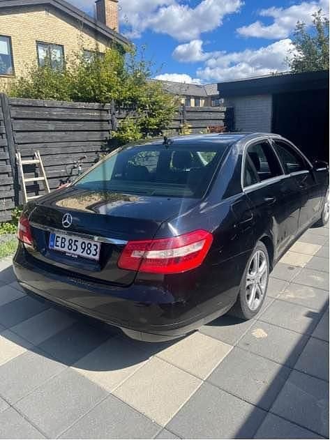 Brugt Mercedes E200 136 HK (100 kW) 2013 Sort Sedan