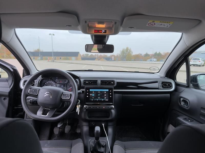 Sort Brugt 2020 Citroën C3 PureTech Hatchback | 64.800 kr. (Super pris) - Billede 1/9