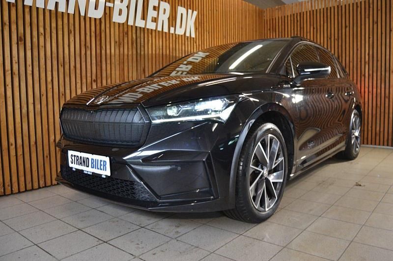 Sortmetal Brugt 2022 Skoda Enyaq iV SportLine SUV | 279.800 kr. (God pris) - Billede 1/4
