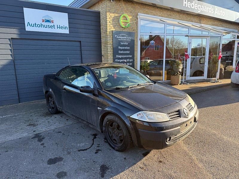Sort Brugt 2004 Renault Mégane Cabriolet Cabriolet | 14.800 kr. - Billede 1/4