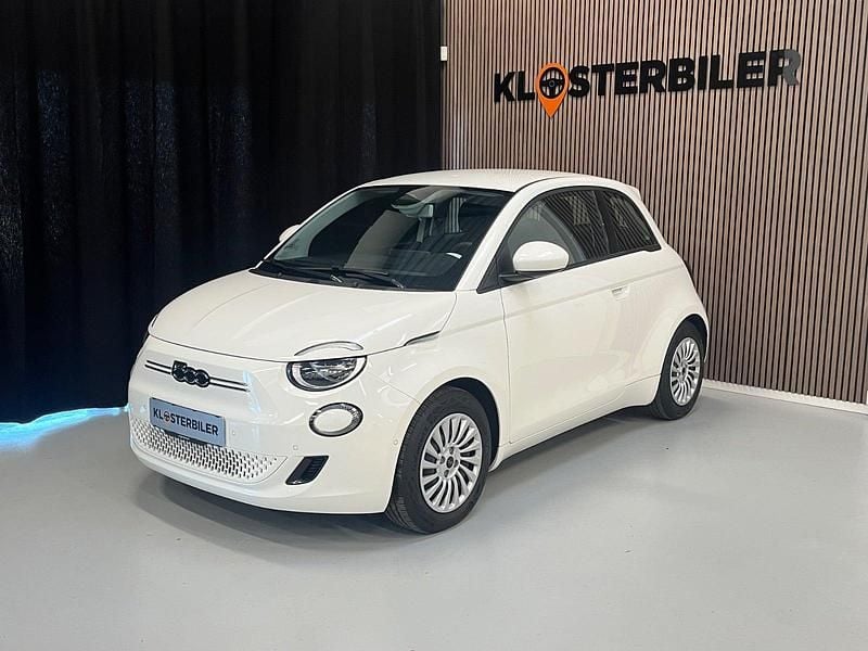 Hvid Brugt 2023 Fiat 500e Icon | 134.700 kr. (Fair pris) - Billede 1/4