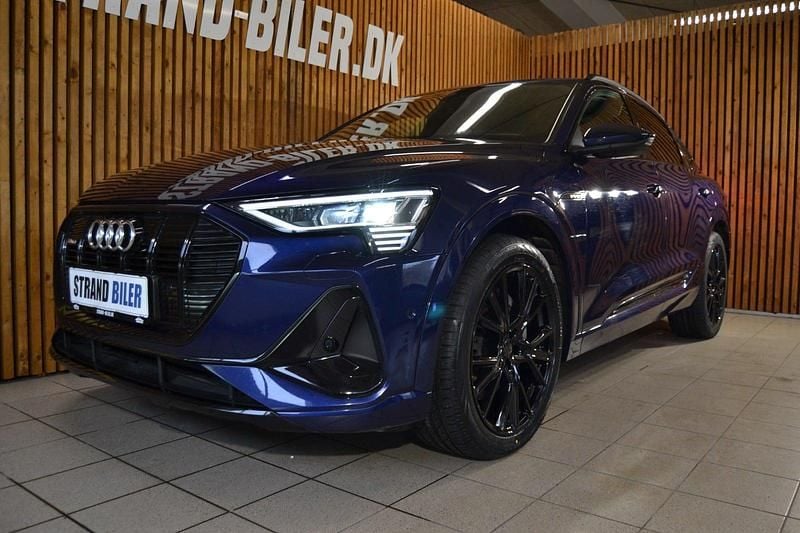 Blåmetal Brugt 2020 Audi e-tron S-Line SUV | 384.800 kr. (Fair pris) - Billede 1/4