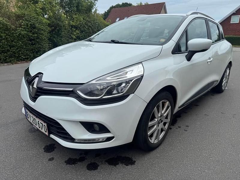 Brugt Renault Clio GrandTour 90 HK (66 kW) 2018 Hvid Stationcar