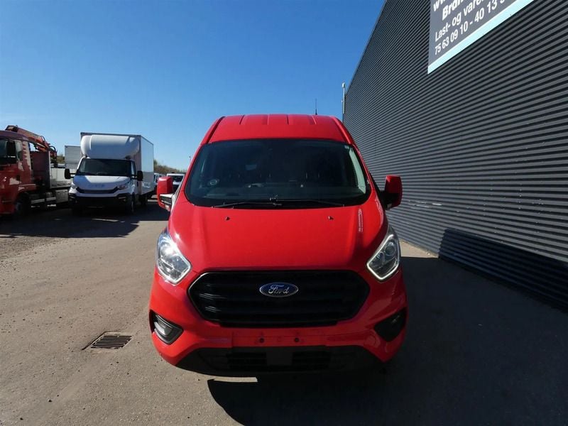 Brugt Ford Transit Custom Trend 170 HK (125 kW) 2019 Rød Van