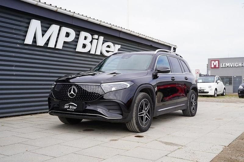 Sort Brugt 2024 Mercedes EQB350 AMG line SUV | 369.700 kr. (God pris) - Billede 1/4