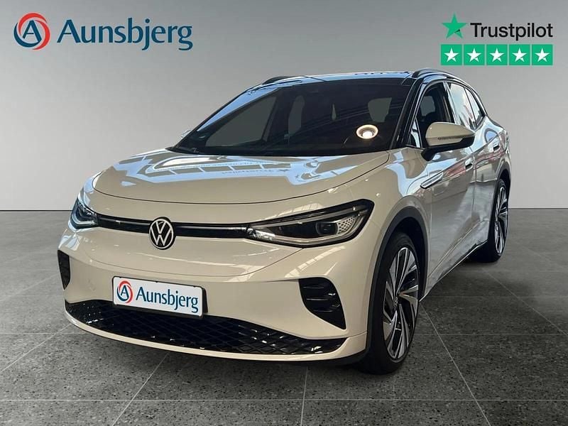 Hvid metal Brugt 2022 VW ID.4 GTX SUV | 259.500 kr. (God pris) - Billede 1/4