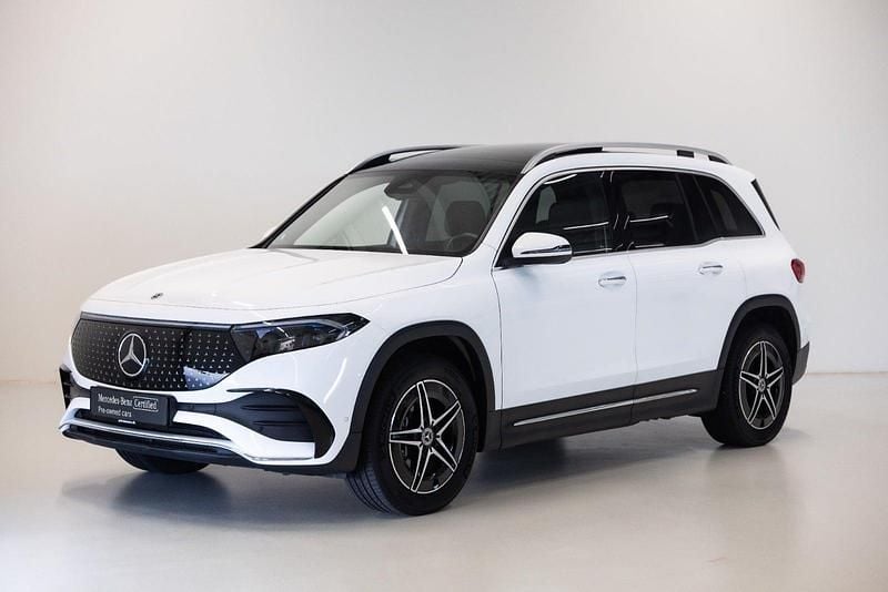 Farve: hvid Brugt 2025 Mercedes EQB250+ Advanced Plus SUV | 404.900 kr. - Billede 1/4