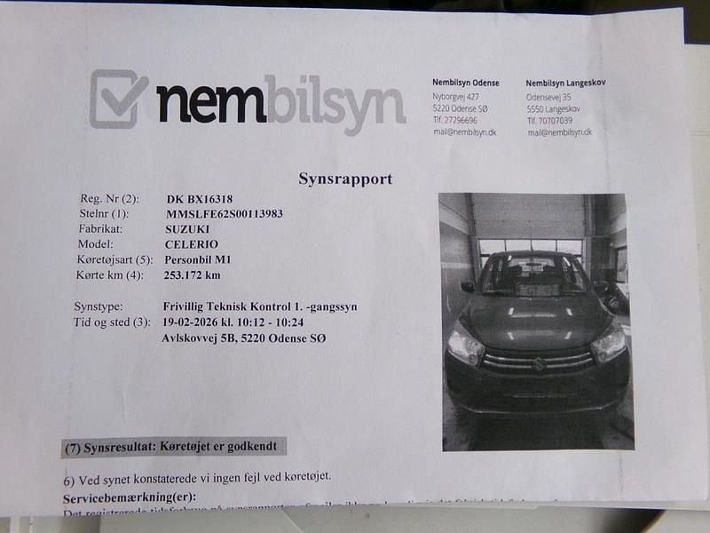 Brugt Suzuki Celerio Club 68 HK (50 kW) 2018 Hatchback