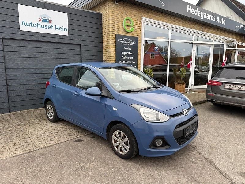 Blå Brugt 2016 Hyundai i10 GO! Hatchback | 46.800 kr. (Fair pris) - Billede 1/4