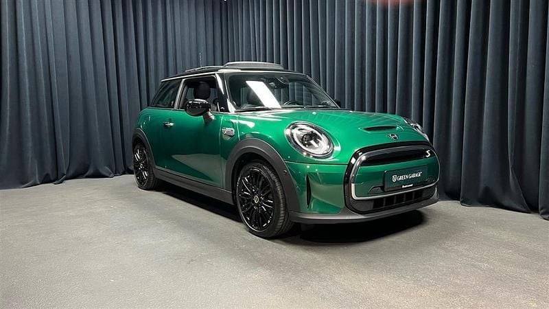 British racing green Brugt 2023 Mini Cooper SE Hatchback | 189.900 kr. (Dyr) - Billede 1/1