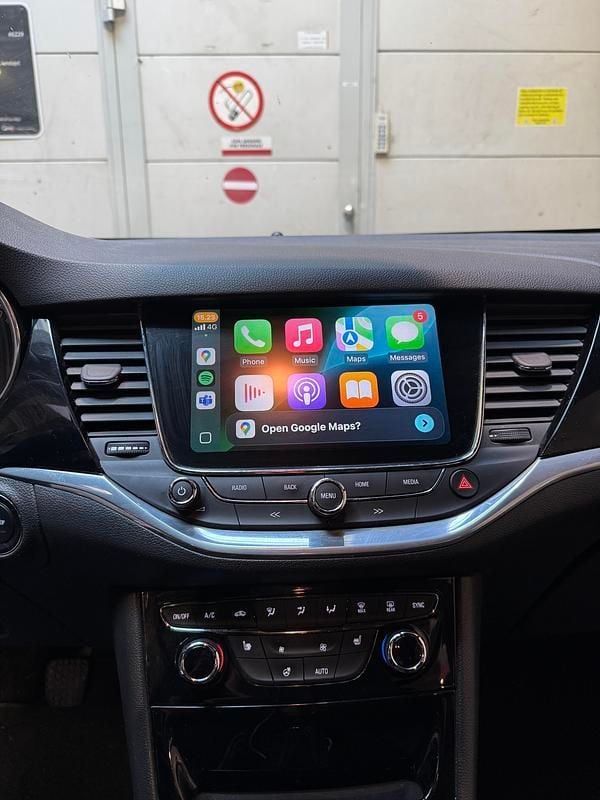 Sort Brugt 2017 Opel Astra Dynamic Stationcar | 89.600 kr. (God pris) - Billede 1/8