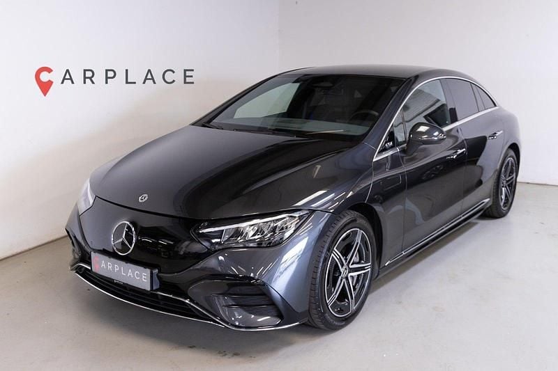Brugt Mercedes EQE350 AMG line 214 kW (292 HK) 2024 Gråmetal Sedan