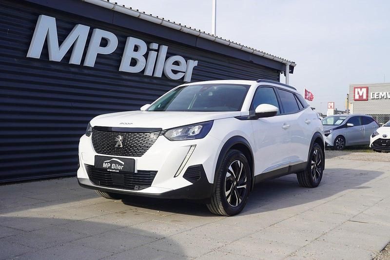Hvid Brugt 2020 Peugeot 2008 SUV | 124.900 kr. (Dyr) - Billede 1/4