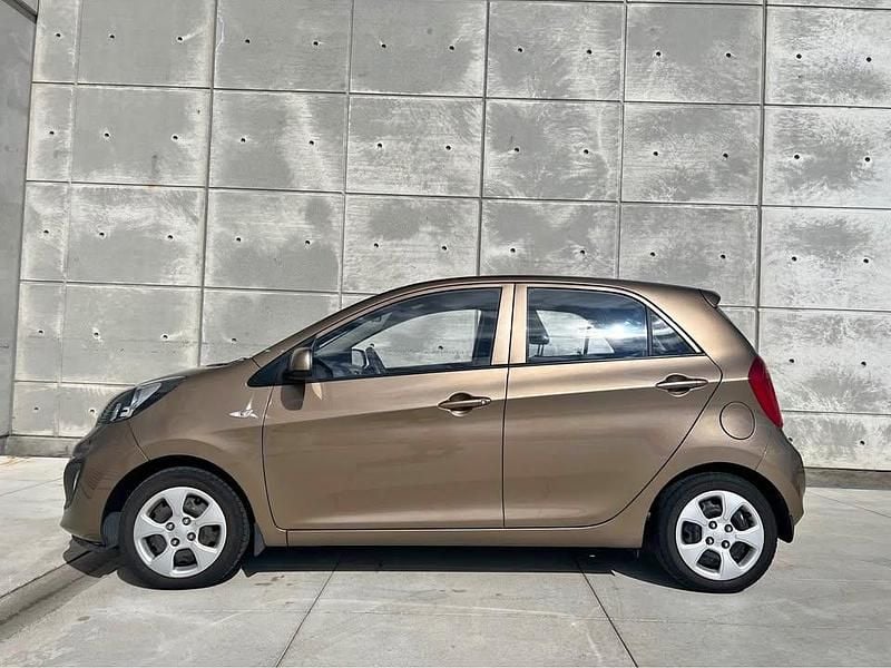 Brun Brugt 2013 Kia Picanto Hatchback | 50.500 kr. - Billede 1/4