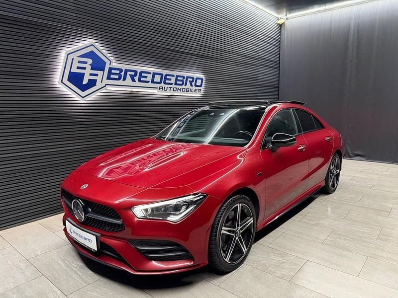Brugt Mercedes CLA250e AMG line 218 HK (160 kW) 2020 Gråmetal Sedan