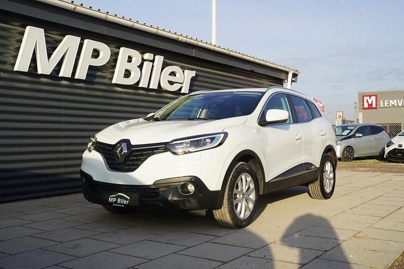 Hvid Brugt 2017 Renault Kadjar Zen SUV | 119.700 kr. (Fair pris) - Billede 1/4