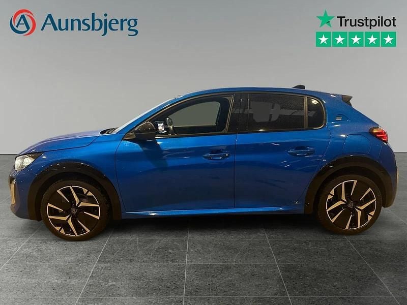 Brugt Peugeot e-208 GTi 114 kW (156 HK) 2023 Blå metal Hatchback