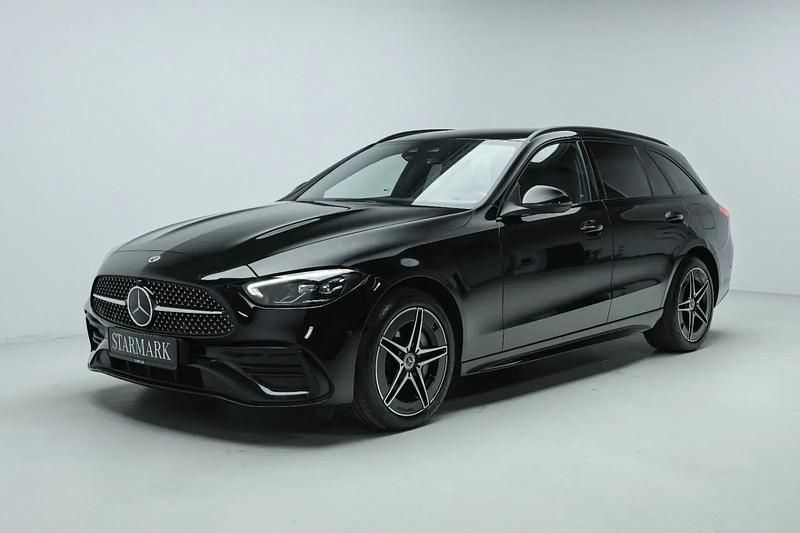 Sort Brugt 2023 Mercedes C300e AMG line Stationcar | 449.900 kr. (God pris) - Billede 1/3