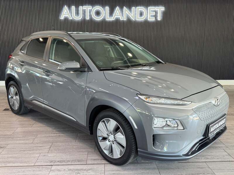 Grå Brugt 2019 Hyundai Kona Trend SUV | 144.800 kr. (Fair pris) - Billede 1/4