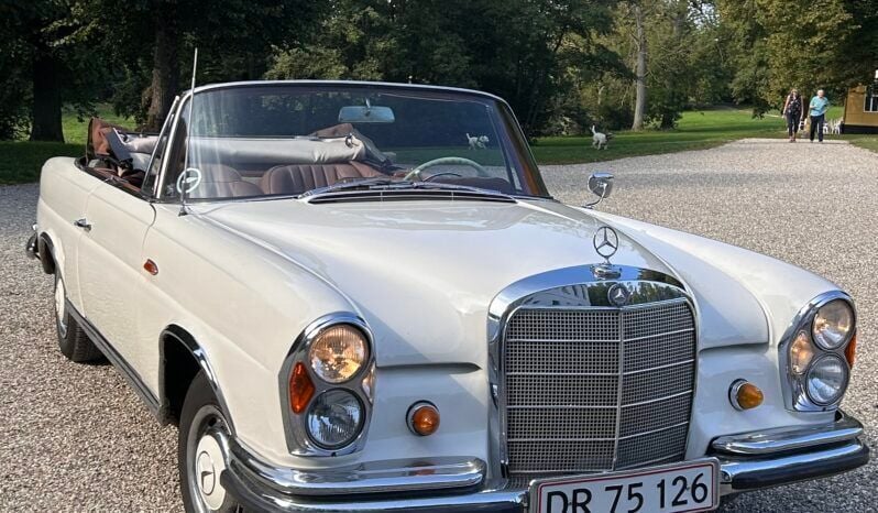 Hvid Brugt 1964 Mercedes 220 SE | 640.000 kr. - Billede 1/4