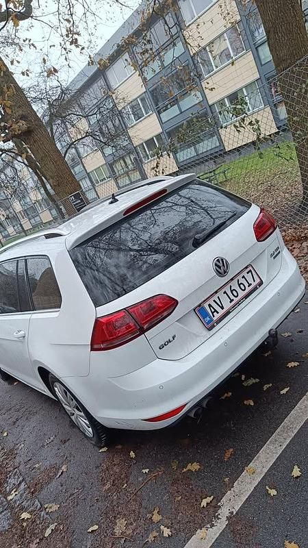 Brugt VW Golf VII Highline 150 HK (110 kW) 2014 Hvid Hatchback