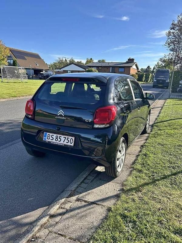 Sort Brugt 2017 Citroën C1 PureTech Hatchback | 59.995 kr. (Fair pris) - Billede 1/4